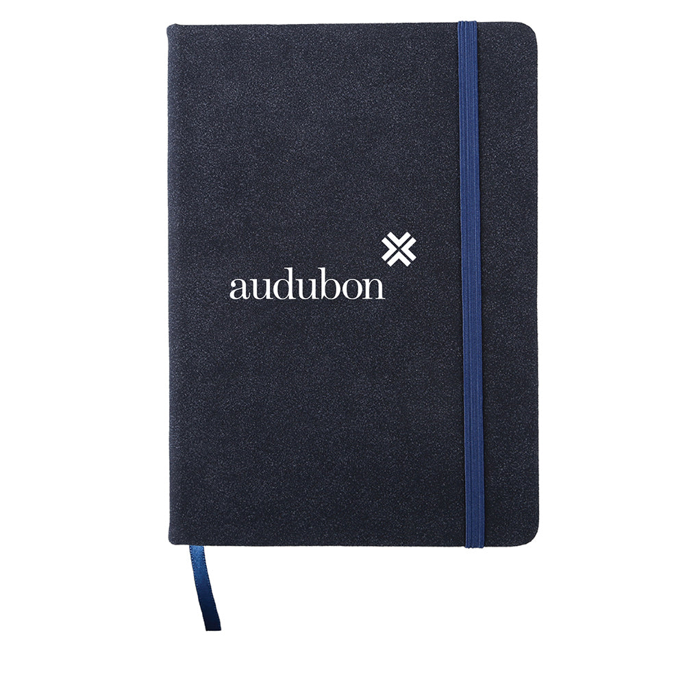 Suede Journal - Dark Blue