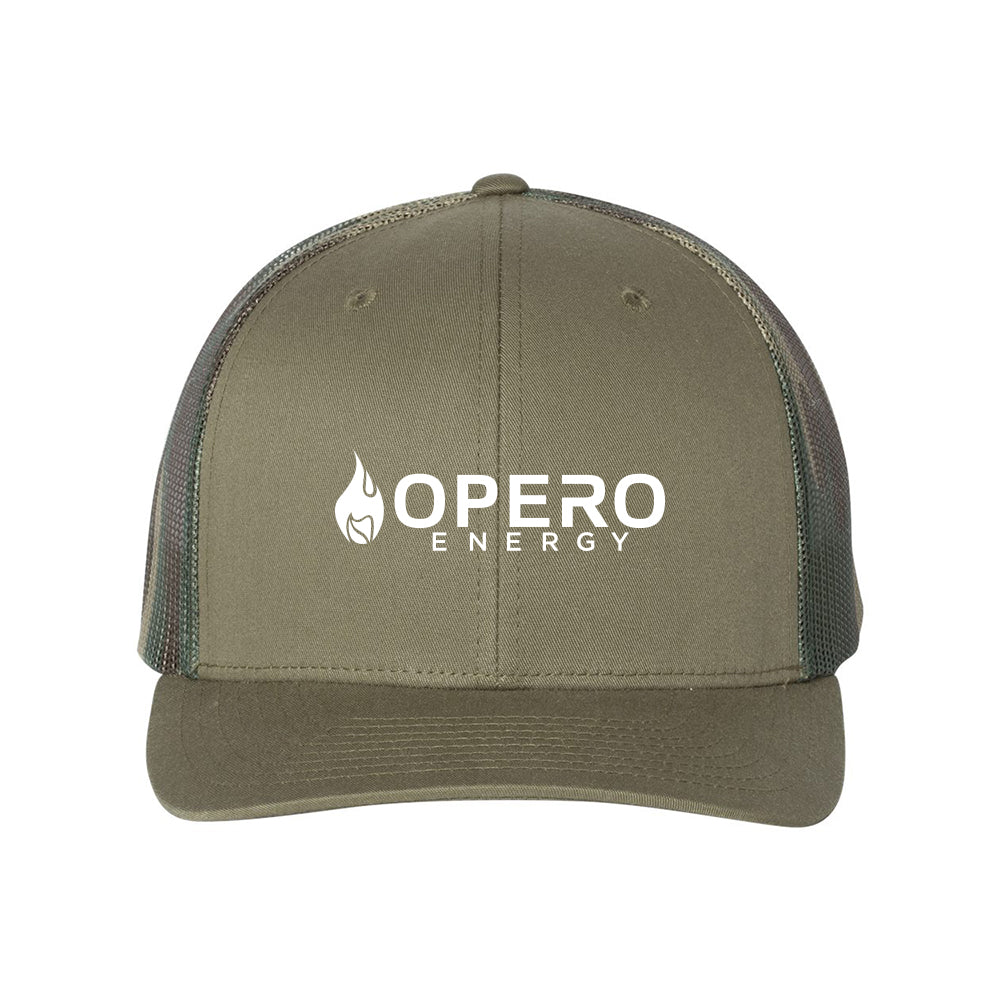 Richardson Patterned Mesh Trucker Cap