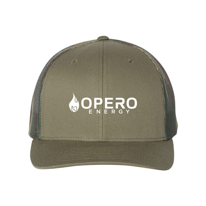 Richardson Patterned Mesh Trucker Cap