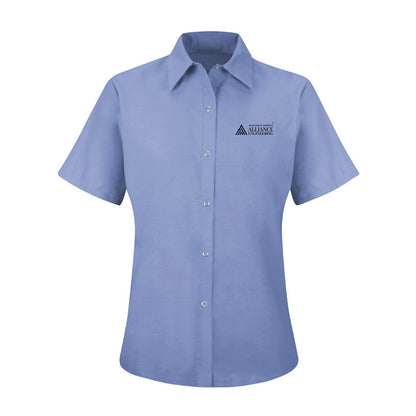 Red Kap Women's Short Sleeve Pocketless Work Shirt