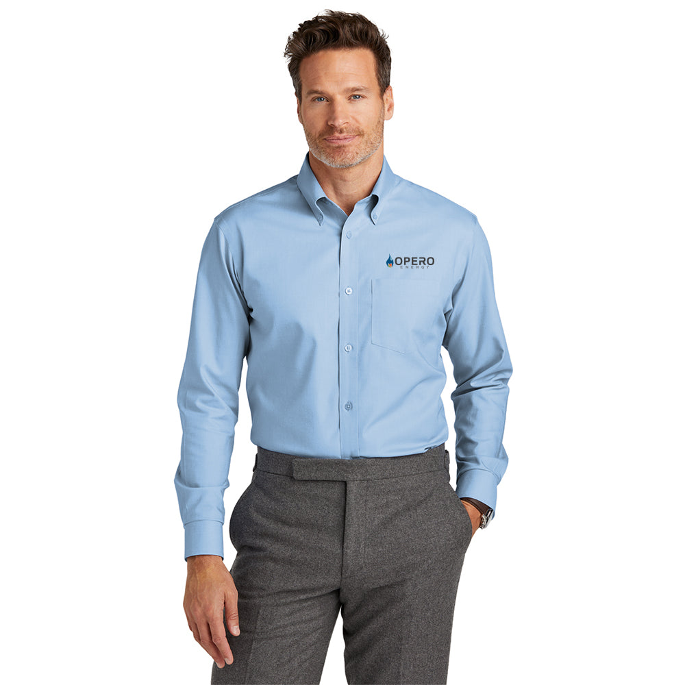 Brooks Brothers Wrinkle-Free Stretch Nailhead Shirt