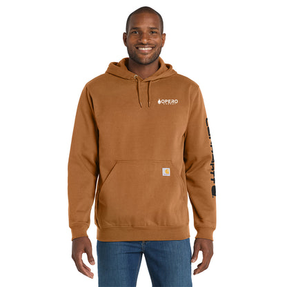 Carhartt Midweight Hooded Logo Sweatshirt