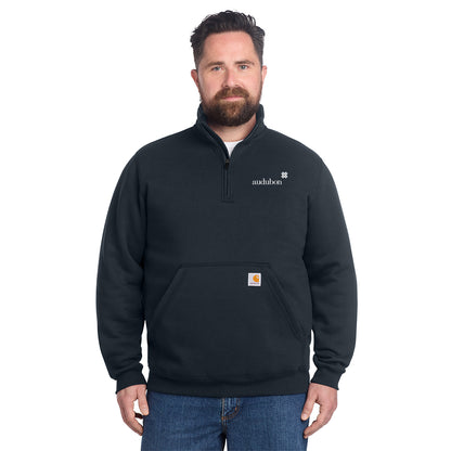 Carhartt Midweight Quarter Zip Mock Neck Sweatshirt