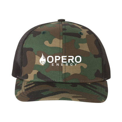 Richardson Patterned Snapback Trucker Cap