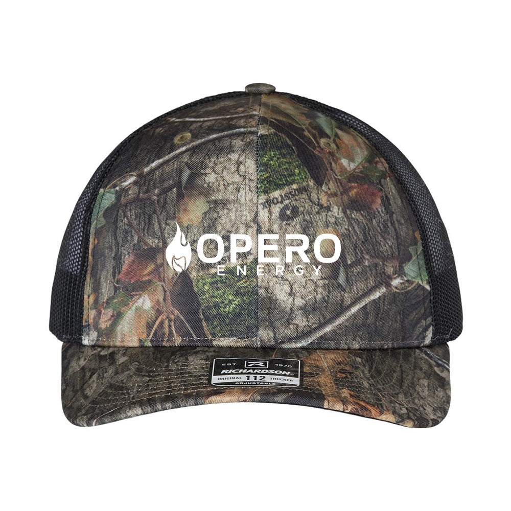 Richardson Patterned Snapback Trucker Cap