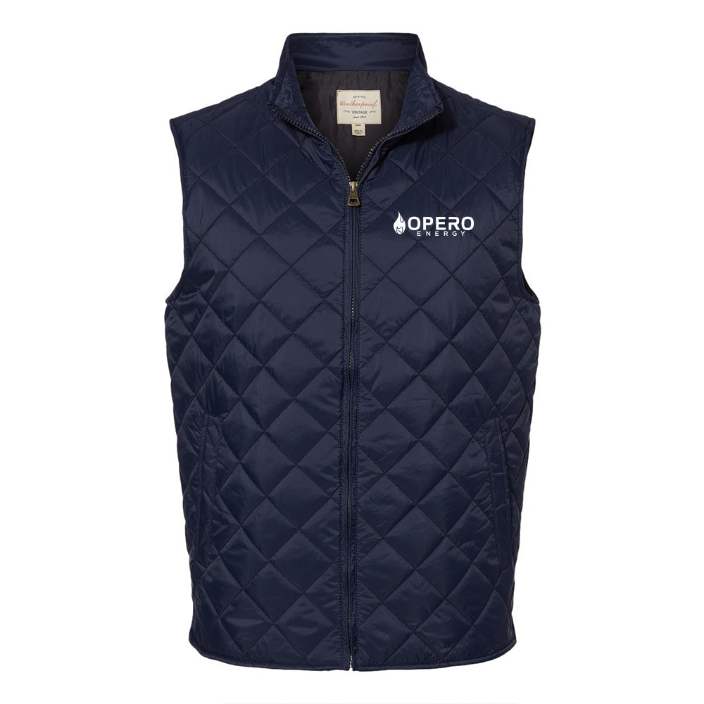 Weatherproof Men's Vintage Diamond Quilted Vest